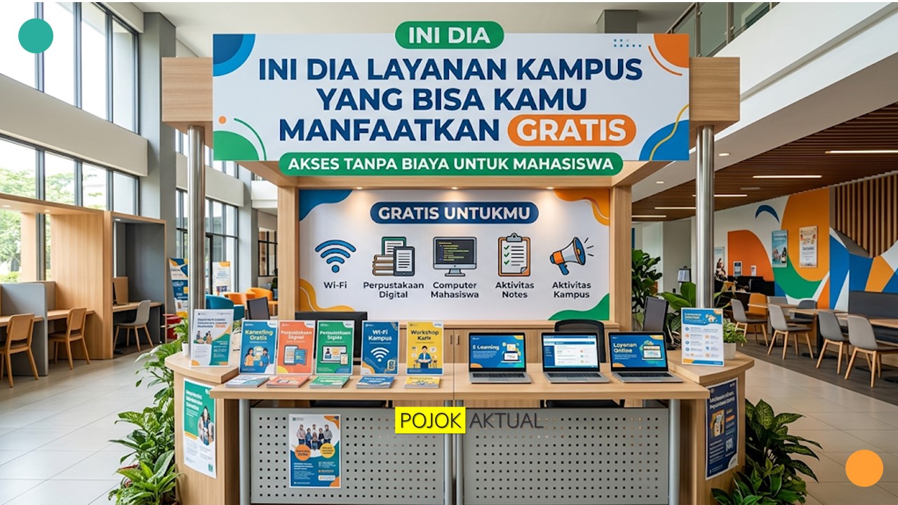 Fasilitas Kampus Gratis