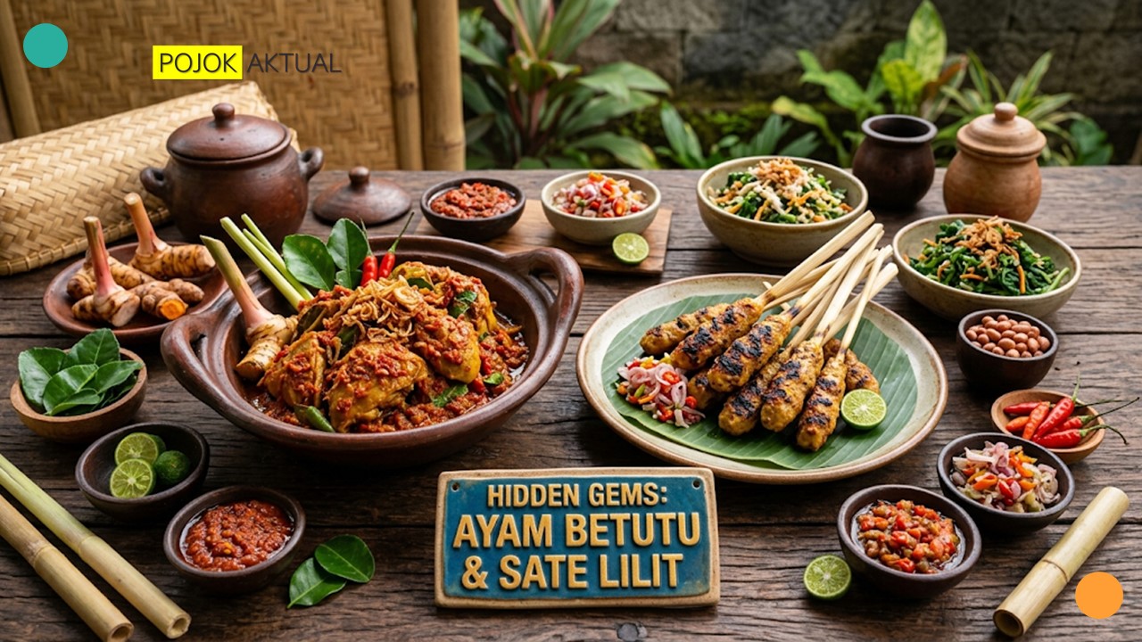 Hidden gems Bali, Ayam Betutu dan Sate Lilit