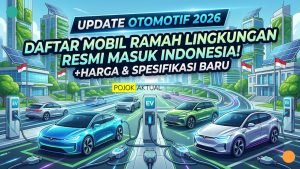 Update Otomotif 2026: Daftar Mobil Ramah Lingkungan yang Resmi Masuk Indonesia