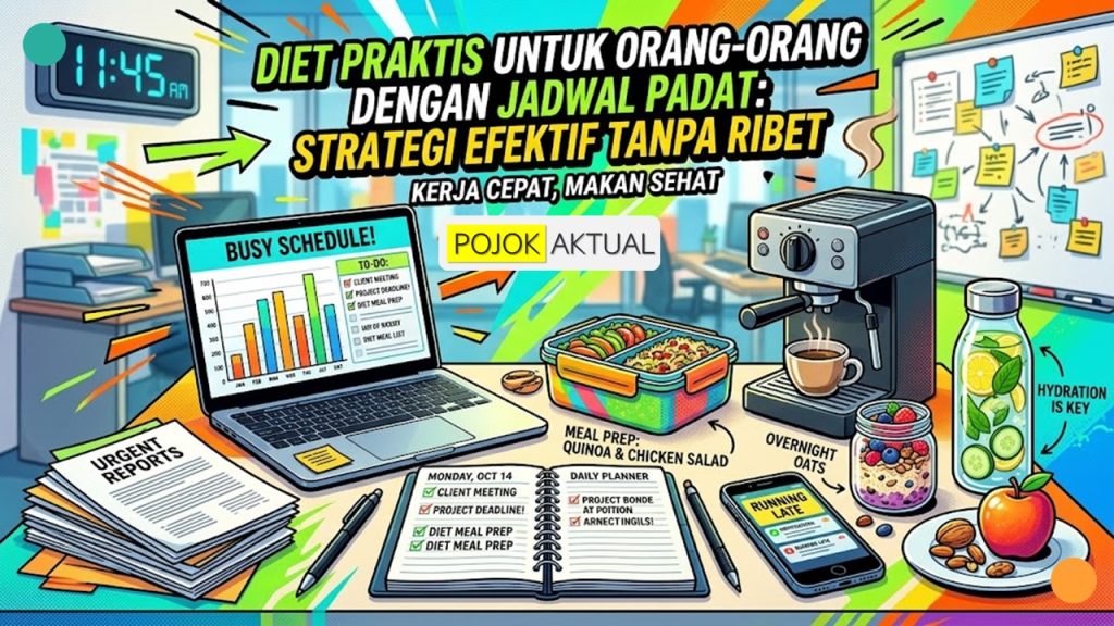 Diet Praktis untuk Orang-Orang Dengan Jadwal Padat: Strategi Efektif Tanpa Ribet