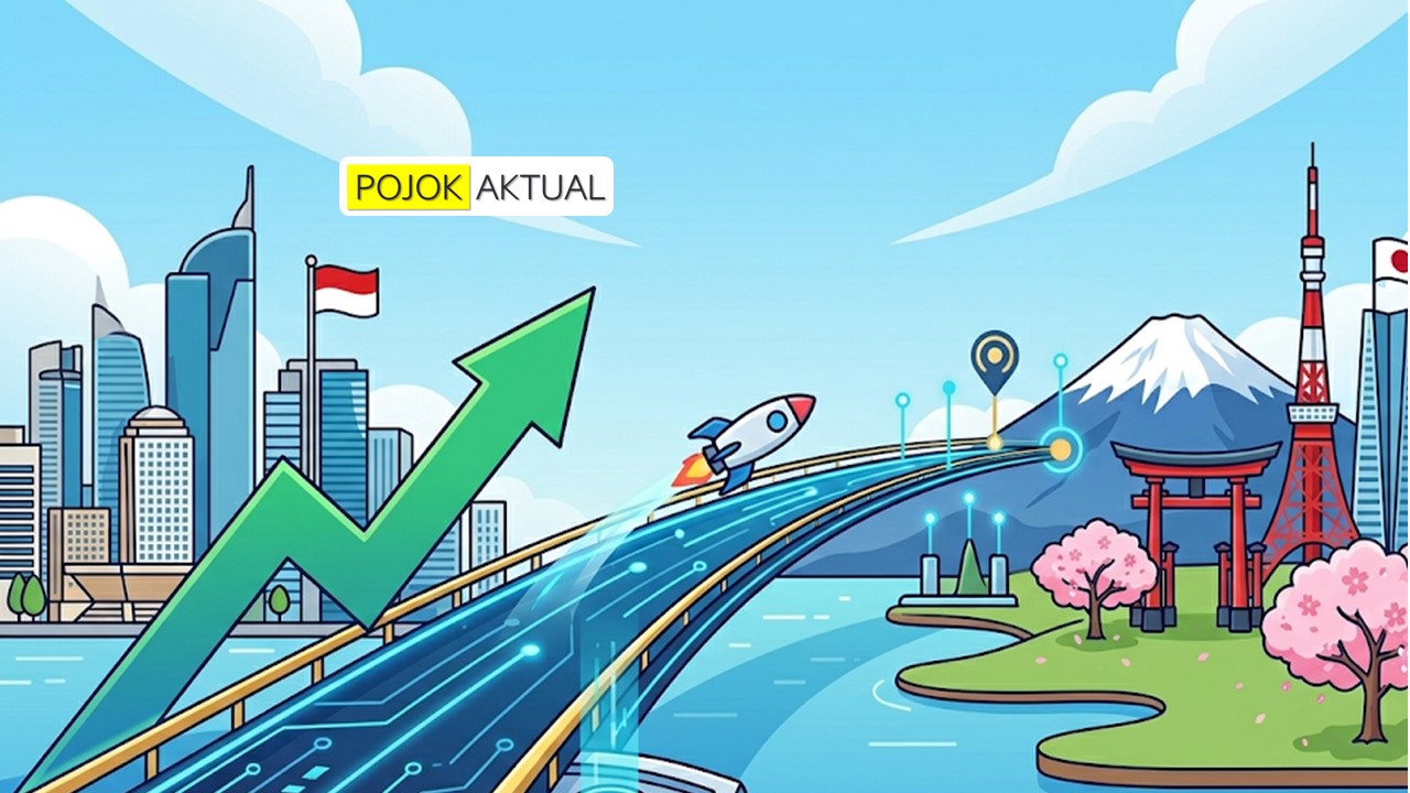 Ilustrasi startup Indonesia berpresentasi di Tokyo