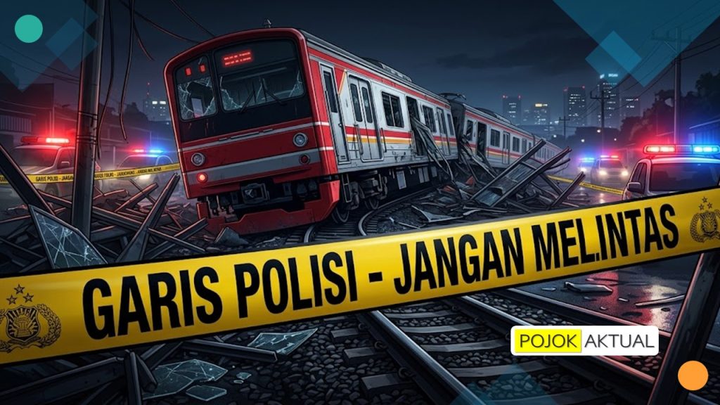Situasi pemulihan layanan kereta pascakecelakaan