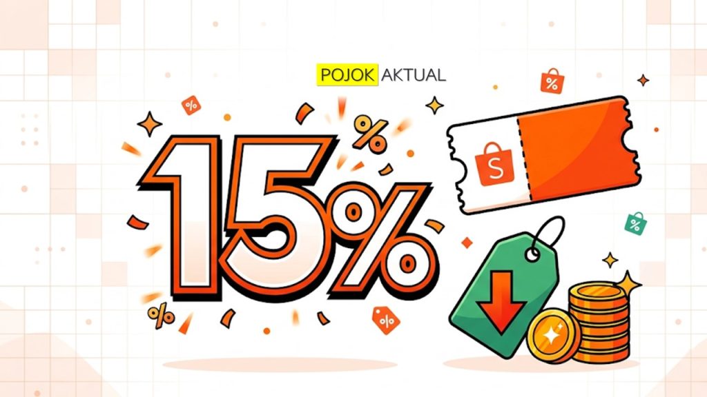 Gambar voucher diskon Shopee April 2026
