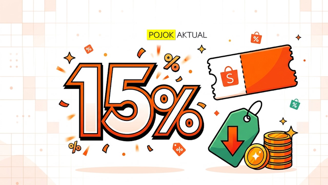 Gambar voucher diskon Shopee April 2026