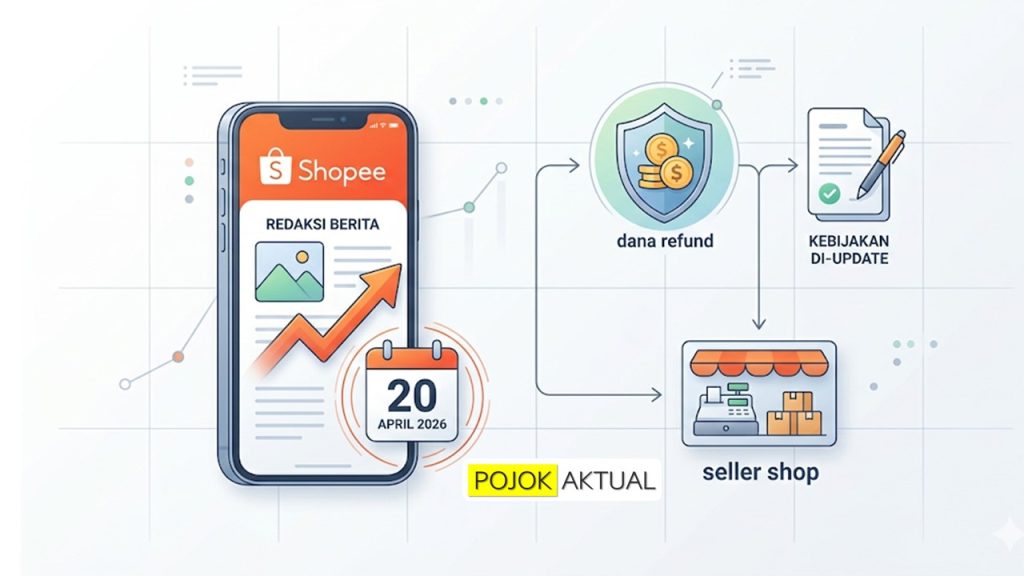 Ilustrasi kebijakan pengembalian Shopee