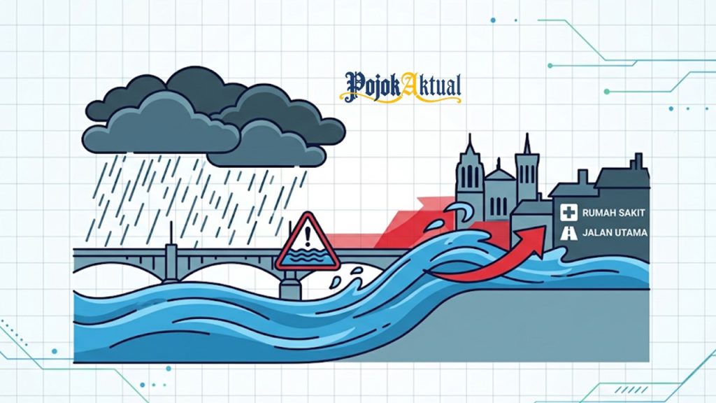 Banjir di Lyon Prancis
