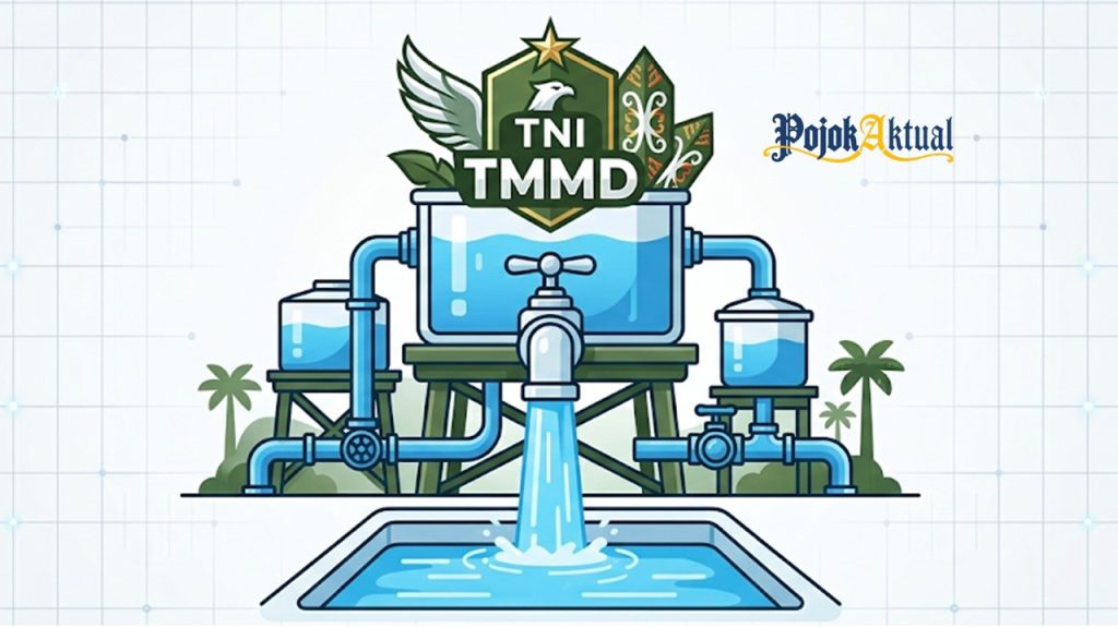 Pembangunan air bersih dalam TMMD Sanggau