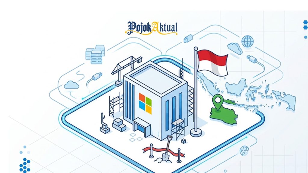 Pusat data Microsoft di Jawa Barat Indonesia